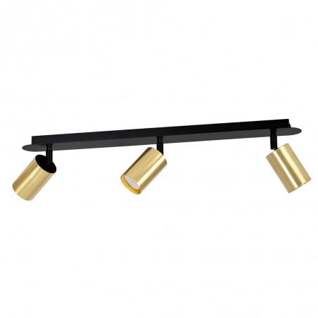 Tao Schwarz/Gold Strahlerleiste (3 Lichter)