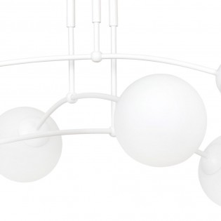 Ceiling Flush Lamp Mobis White (6 lights)