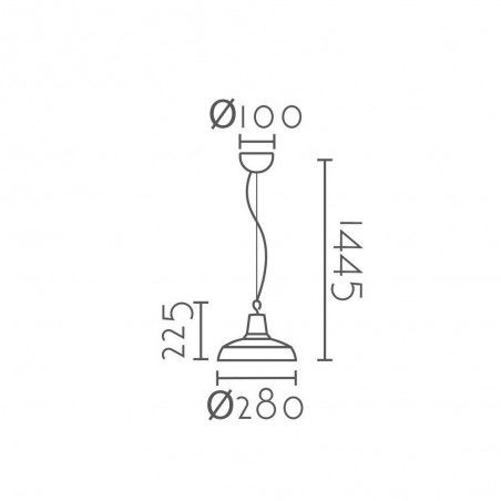 Ceiling lamp Sicol