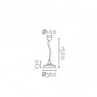 Pendant lamp Sicol
