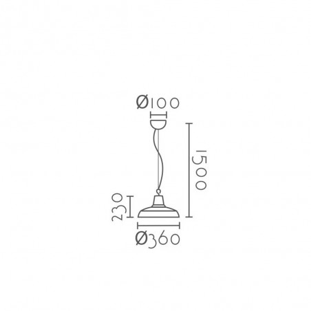 Pendant lamp Sicol