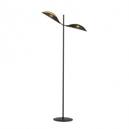 Floor Lamp Cano Black (2 lights)