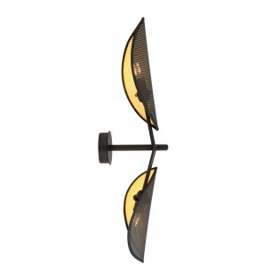 Wall Lamp Cano Black (2 lights)