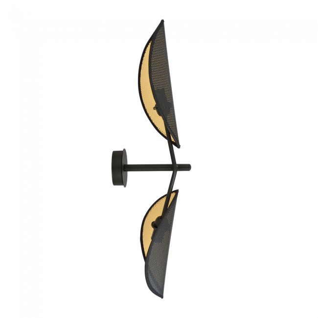 Wall Lamp Cano Black (2 lights)
