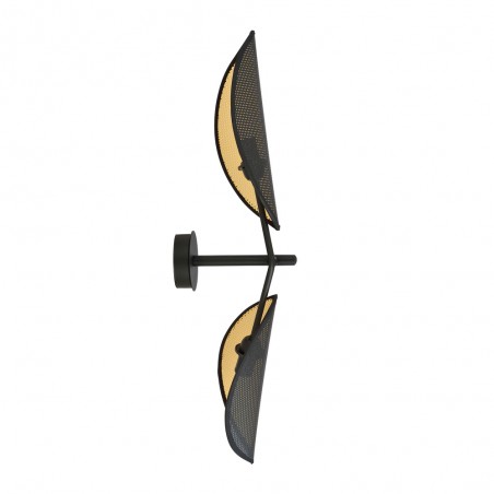 Wall Lamp Cano Black (2 lights)