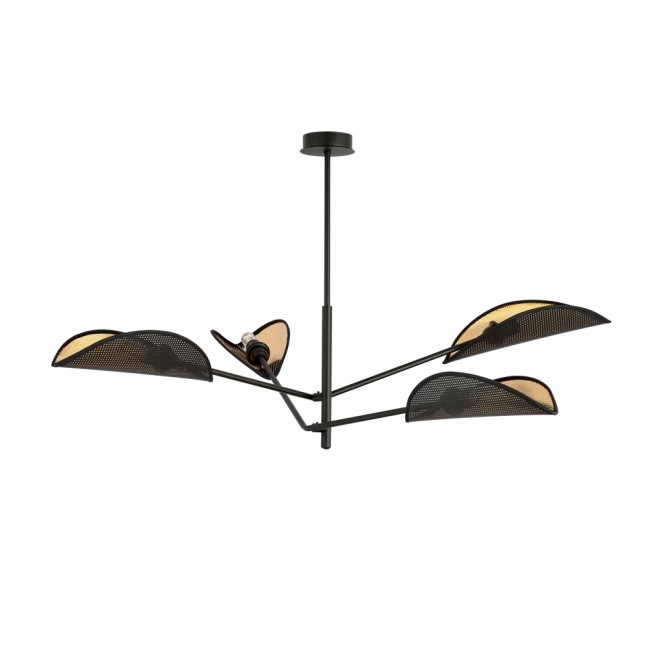 Ceiling Lamp Cano Black (4 lights)