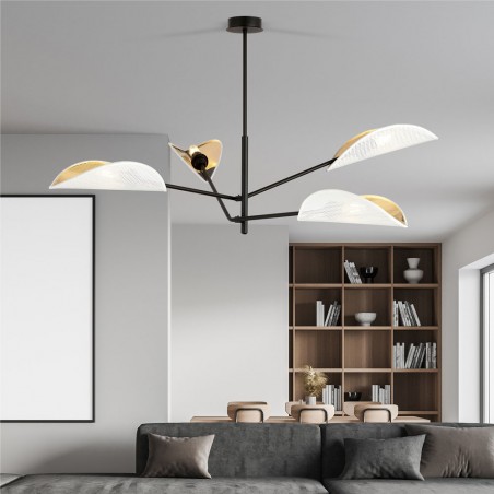 Ceiling Lamp Cano White (4 lights)