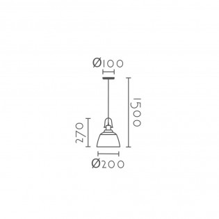 Pendant lamp Samos