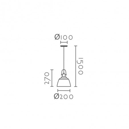 Pendant lamp Samos