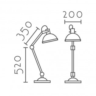 Table lamp Liandre