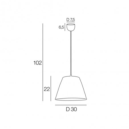 Heimliche Deckenlampe