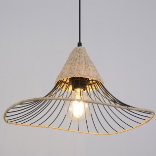 Lizzie Deckenleuchte Rattan