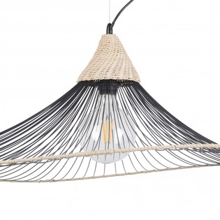 Lizzie Pendelleuchte Rattan XL