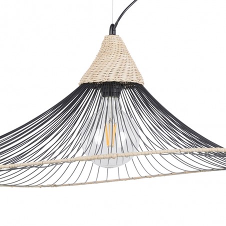 Lizzie Pendelleuchte Rattan XL