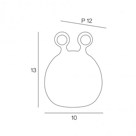 Children's LED RGB Portable Lamp Slug (3W)