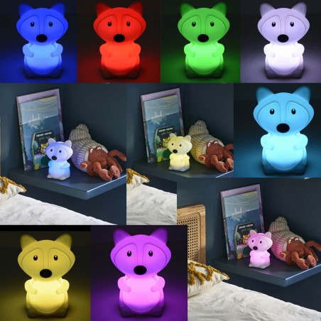 Big Fox RGB tragbare LED-Lampe für Kinder (4W)