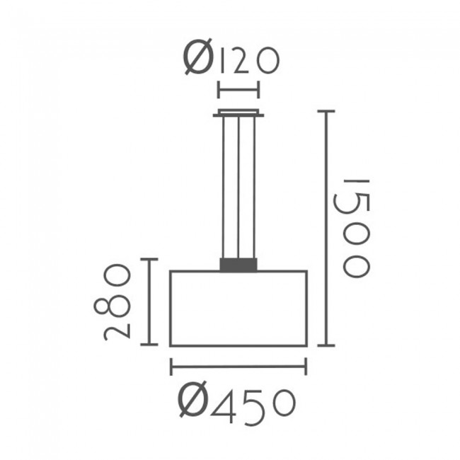 Pendant lamp Milano