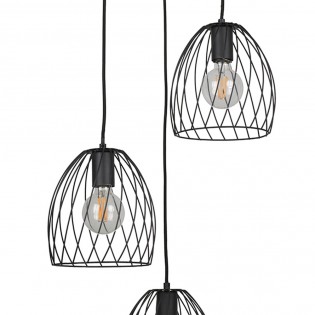 Cluster Pendant Lamp Spiral (3 lights)