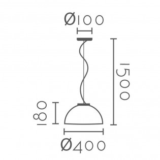 Pendant lamp Chelo