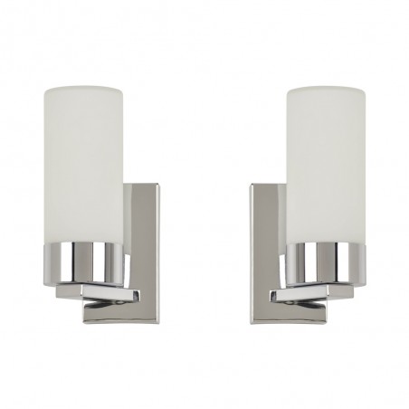 2 x Badezimmer Wandleuchte Twins