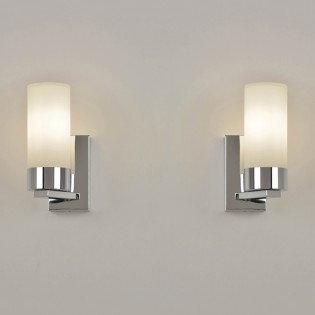 2 x Badezimmer Wandleuchte Twins