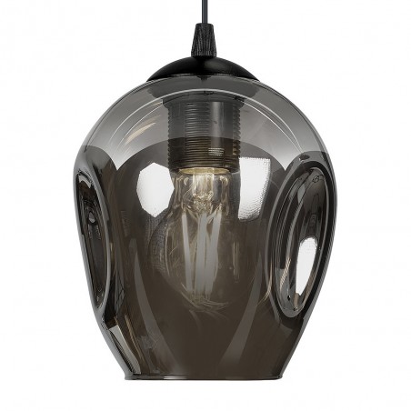 Pendant Track Lamp Domos Graphite (2 lights)