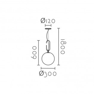 Pendant lamp Vela