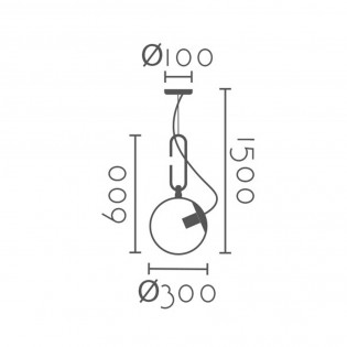 Ceiling lamp Vela