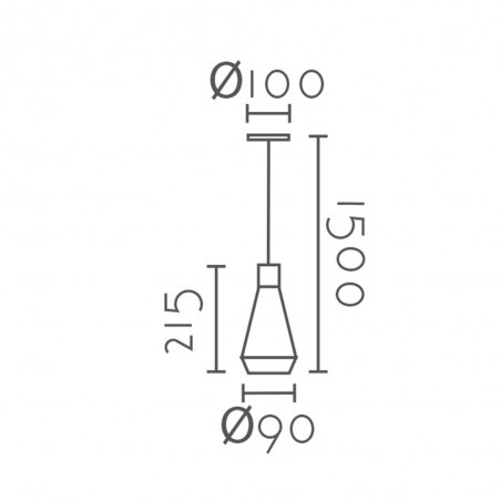 Ceiling lamp Haza