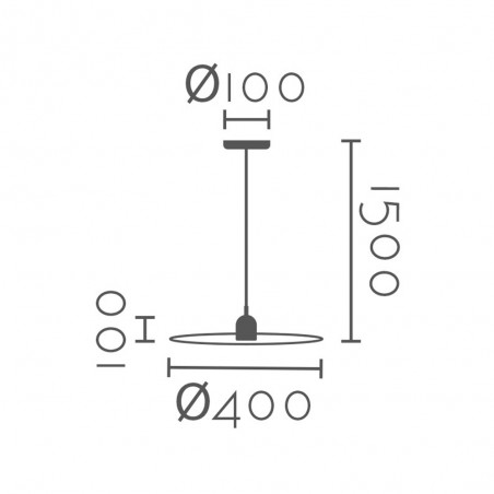 Pendant lamp Yelo