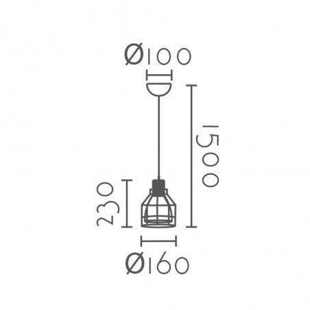 Ceiling lamp Zael