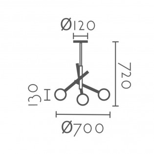 Ceiling lamp Raden