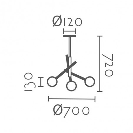 Ceiling lamp Raden