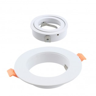 Recessed tilting light Helium Plus Round