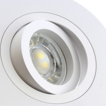 Recessed tilting light Helium Plus Round