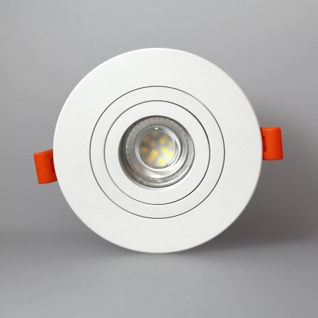 Recessed tilting light Helium Plus Round