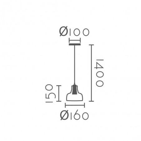 Pendant lamp Olba