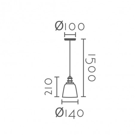 Pendant lamp Turiga III