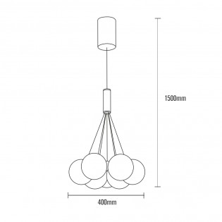 Lámpara colgante LED Icon (50W)