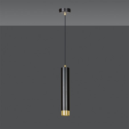 Mura Pendelleuchte Schwarz/Gold