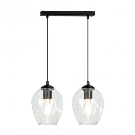 Deckenleuchte Domos Transparent (2 Leuchten)