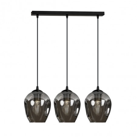 Ceiling Track Lamp Domos Graphite (3 lights)
