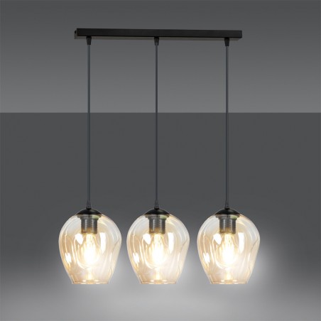 Ceiling Track Lamp Domos Amber (3 lights)