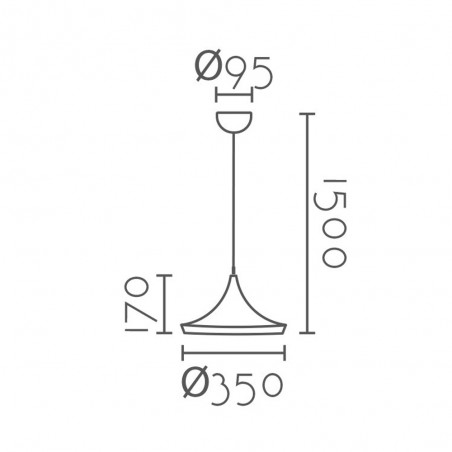 Pendant lamp Arbo