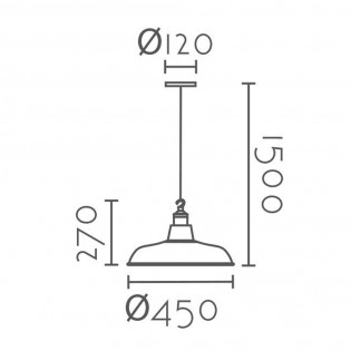 Pendant lamp Nava