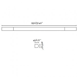 Indo led Wandlampe (9W)