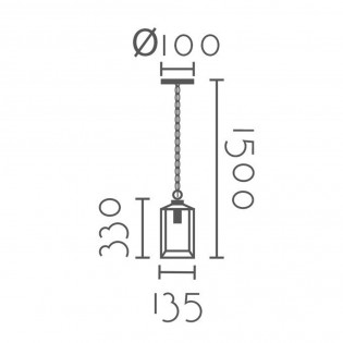 Ceiling lamp Tobar II
