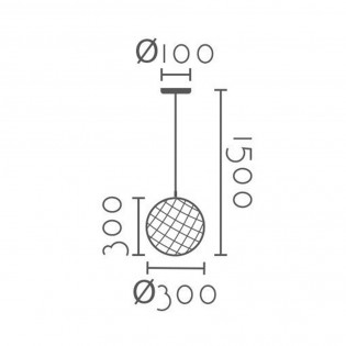 Ceiling lamp Orea