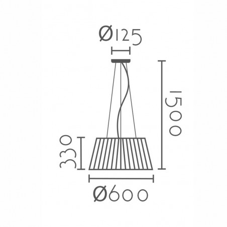 Pendant lamp Selas