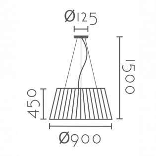 Ceiling lamp Selas II
